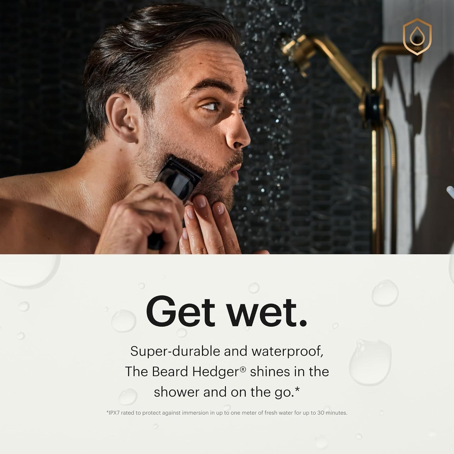® the Beard Hedger® Men’S Premium Beard Trimmer, 20 Length Adjustable Blade Whee