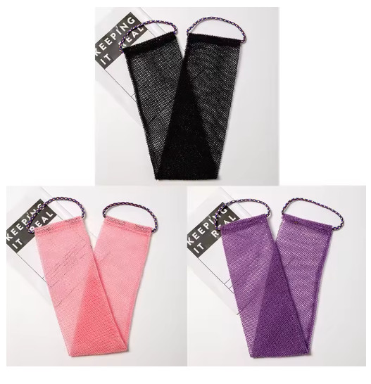 African Exfoliating Bath Net Sponge Shower Scrubber Towel