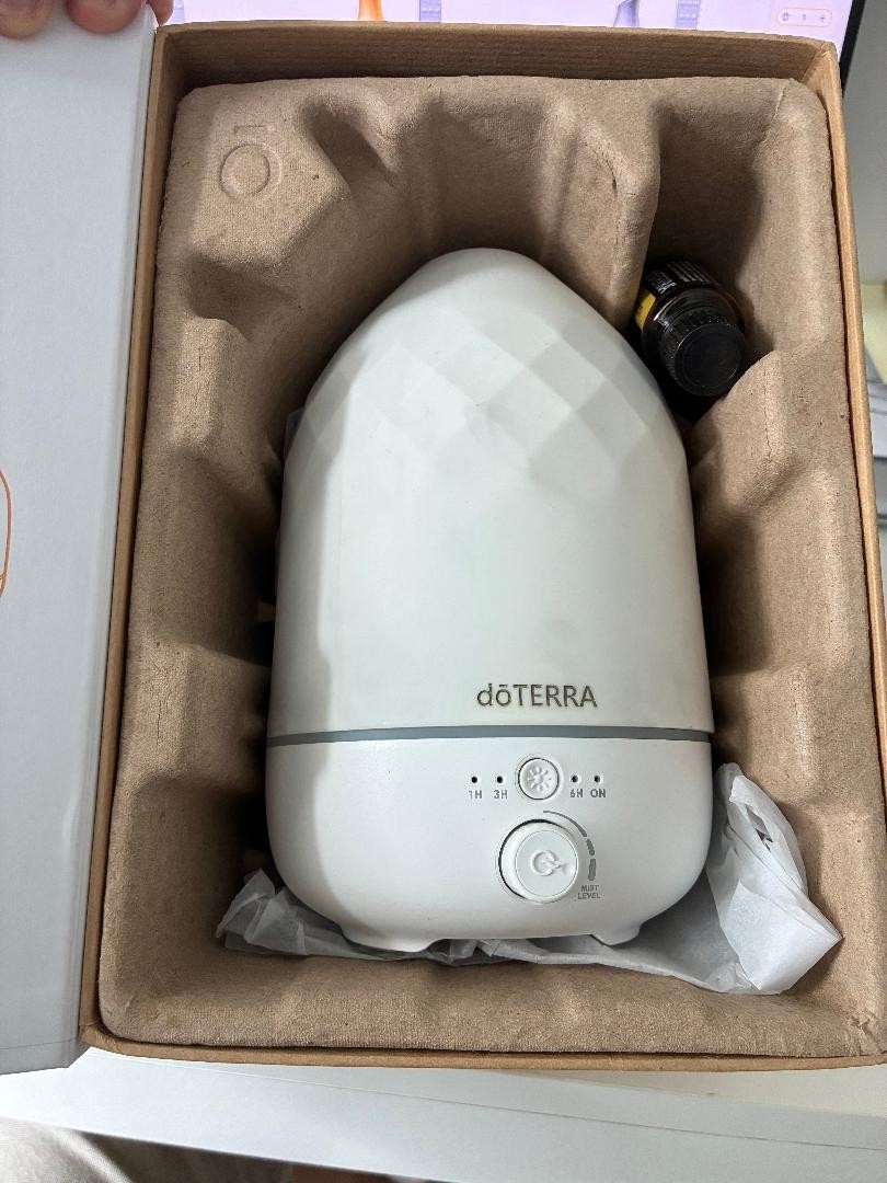 doTERRA Volo Ultrasonic Essential Oil Diffuser – Marble White-NEW-SHIPS FREE