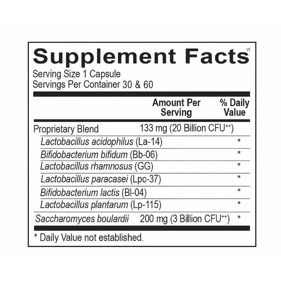 ORTHO BIOTIC 60 CAPSULES Digestive & Gut Health Support – Us Fast Shipping