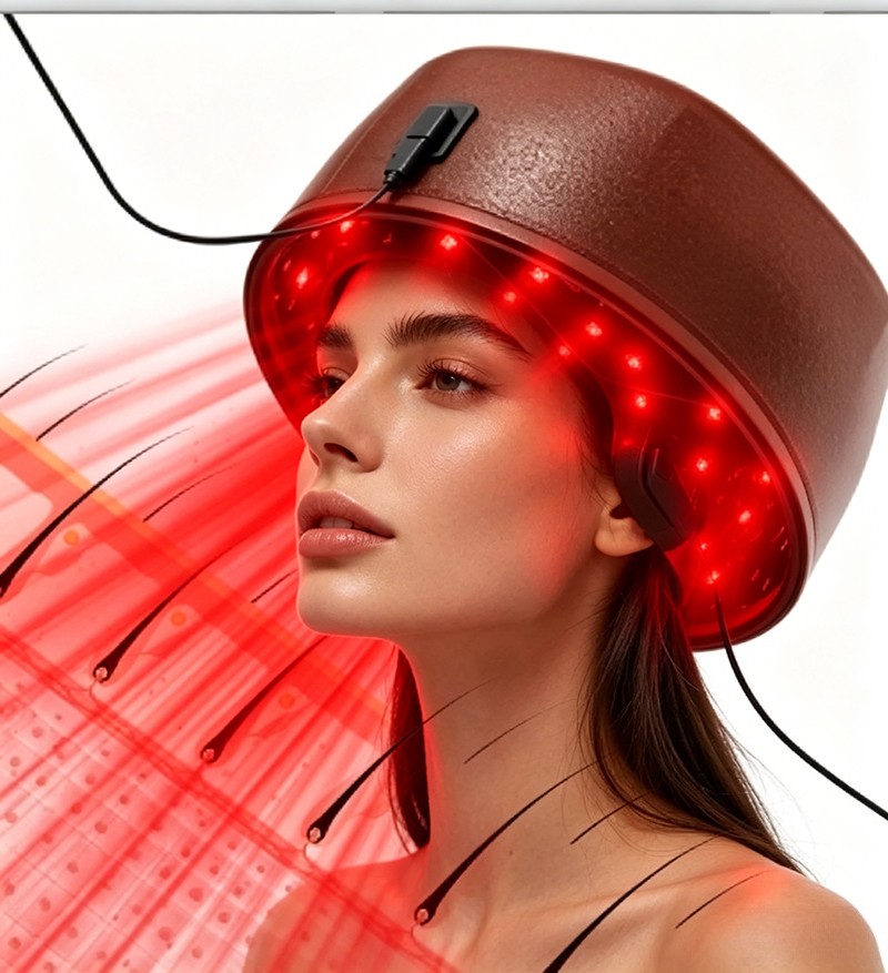 660Nm Red Light Therapy Cap Laser Hair Growth Hat Loss Alopecia Treatment HOME