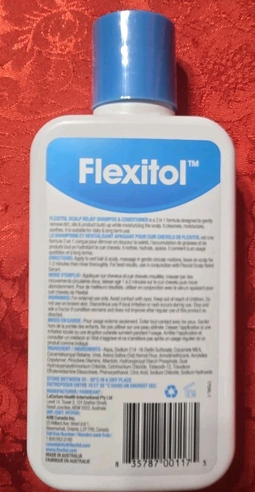 Flexitol Scalp Relief Shampoo & Conditioner 2 In 1 Relieves Dry Skin 210 mL New