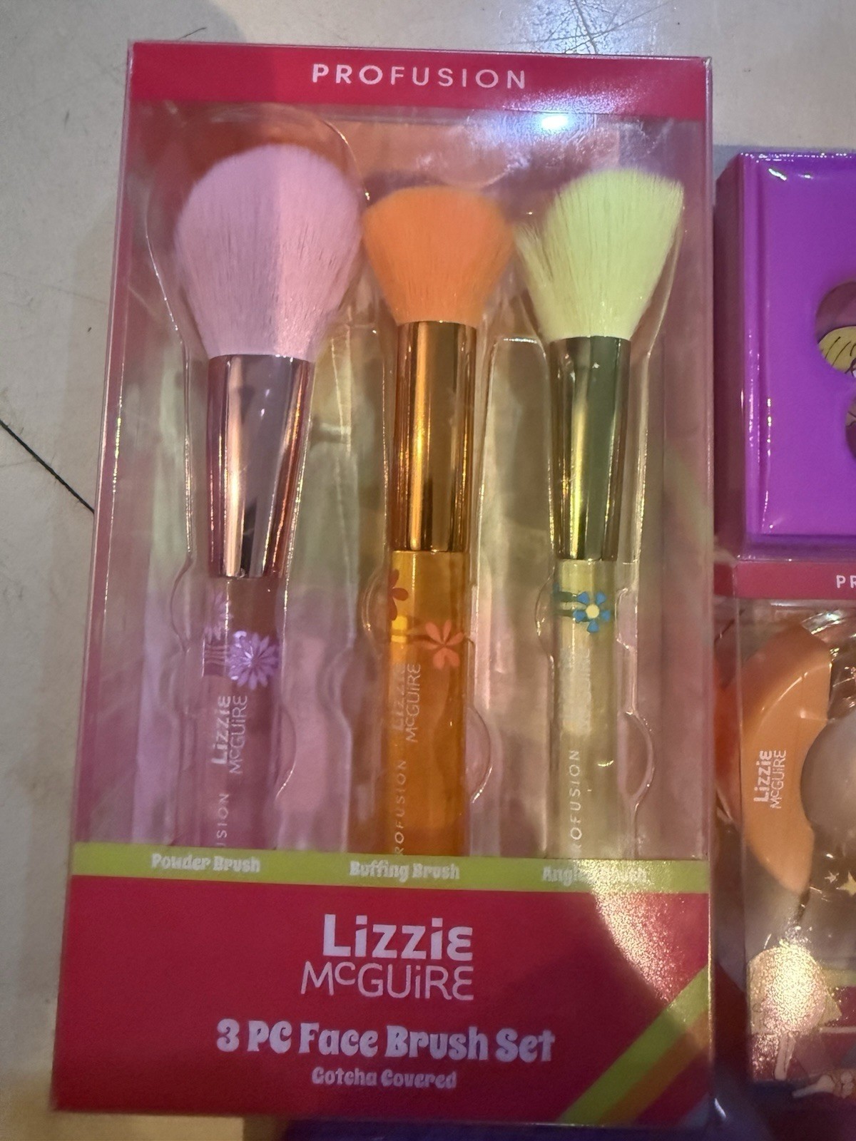 Profusion Lizzie McGuire Makeup Set Multicolor Holographic Full 12-Piece Set