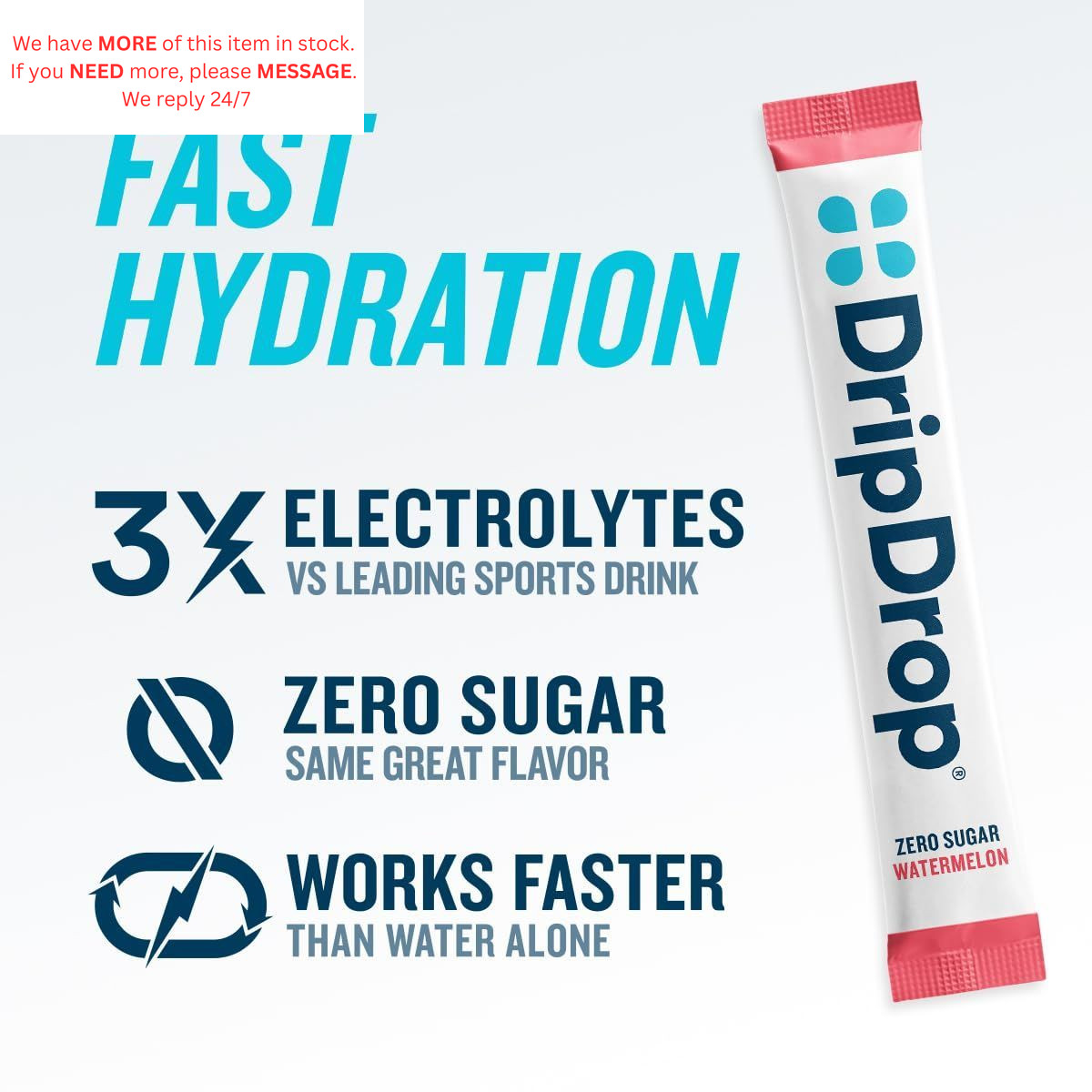 Sugar Free Hydration Packets – Zero Classic Variety Pack – 32 Count