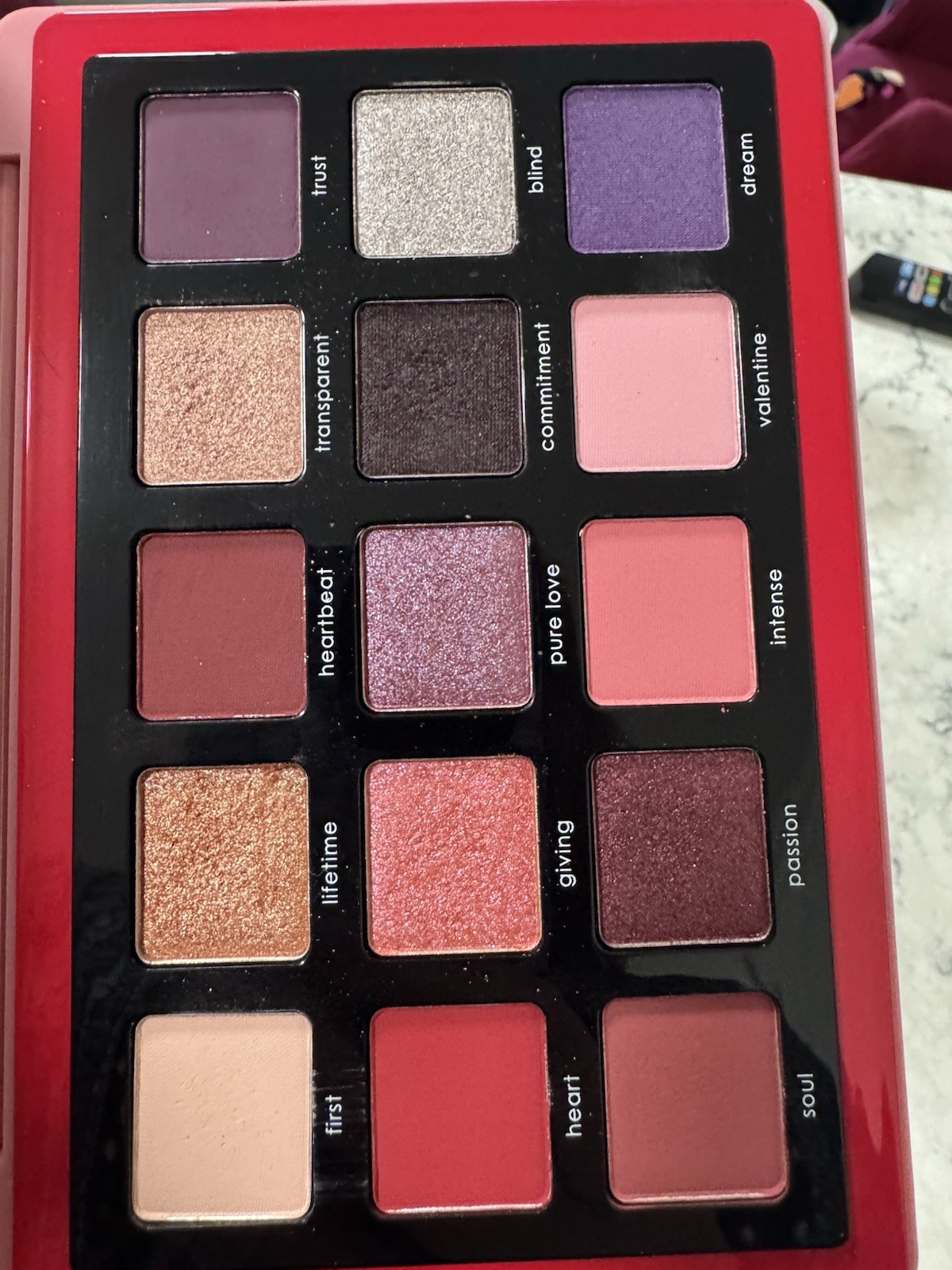 Natasha Denona Love Palette 15 Shades Pressed Powder 0.67 oz Pink/Gold