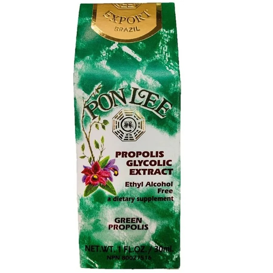 5 Brazilian Green Propolis Glycolic Extract Pon Lee – No Alcohol