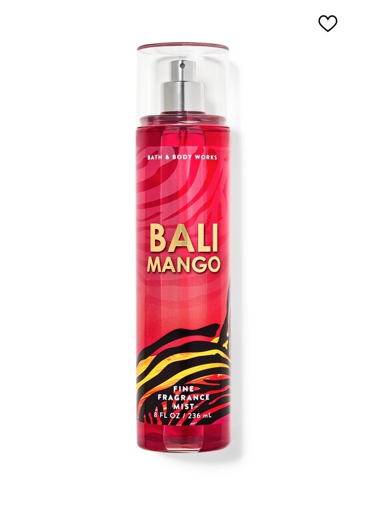 Bali Mango Fine Fragrance Mist Body Mist 8 fl oz Layerable