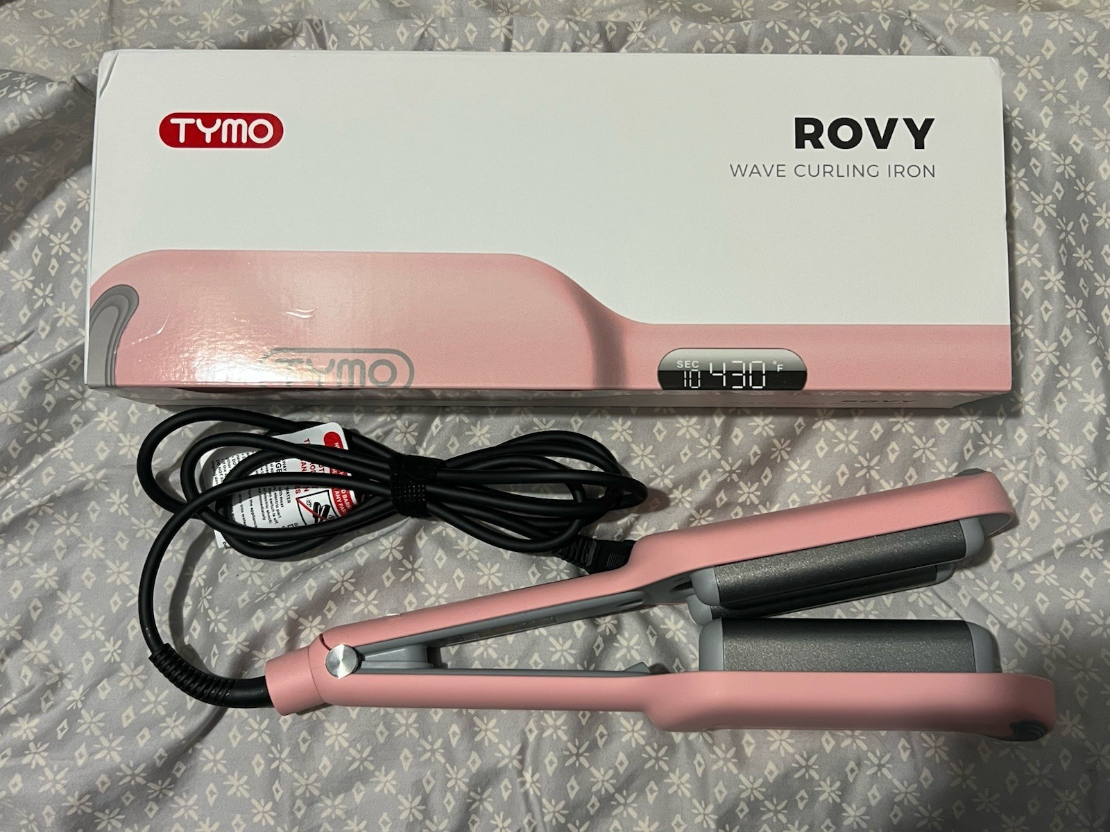 TYMO ROVY Hair Crimper Waver Hair Tool Deep Wave Curling Iron