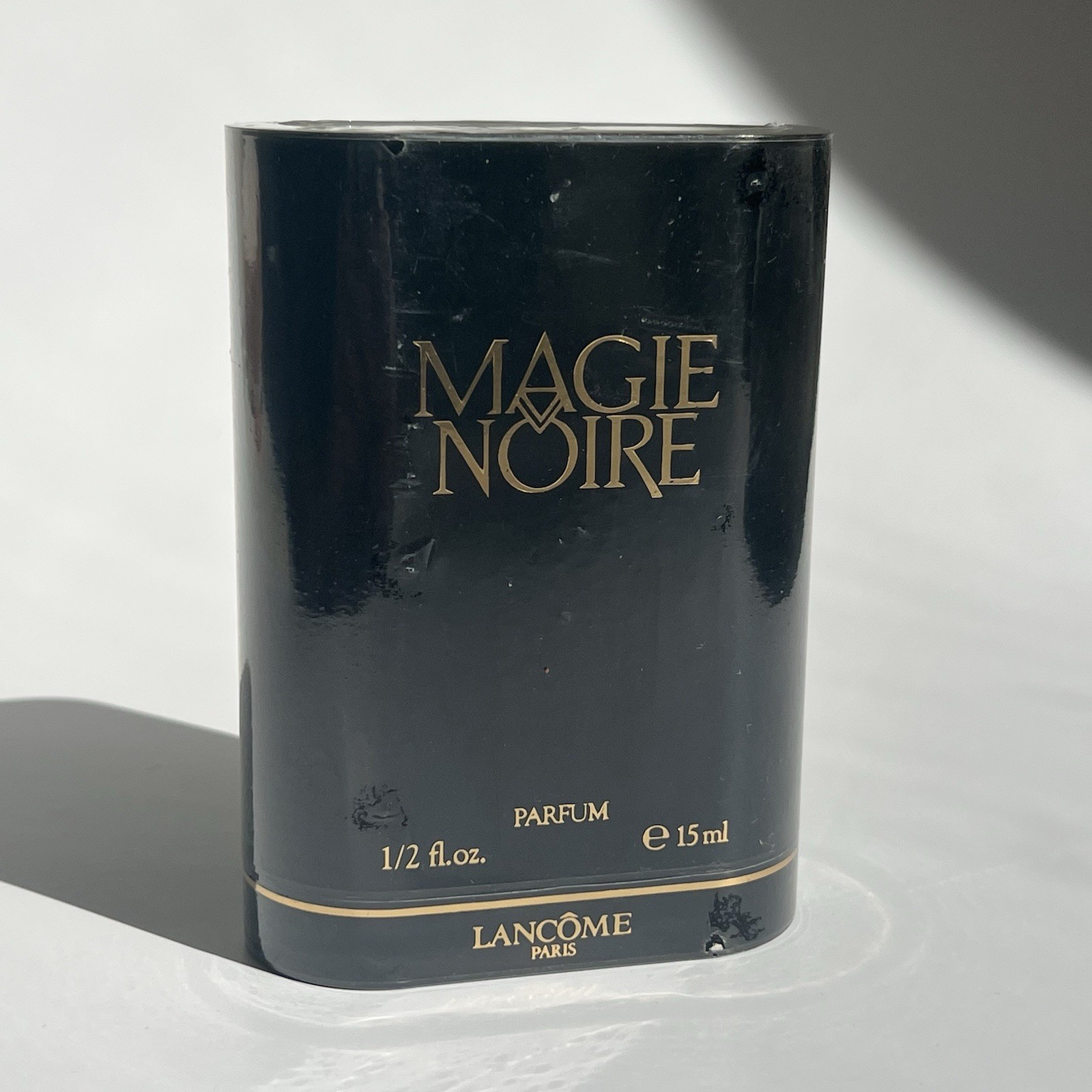 Vintage SEALED Magie Noire Parfum 1/2 fl oz 15 ml LANCOME PARIS 1986