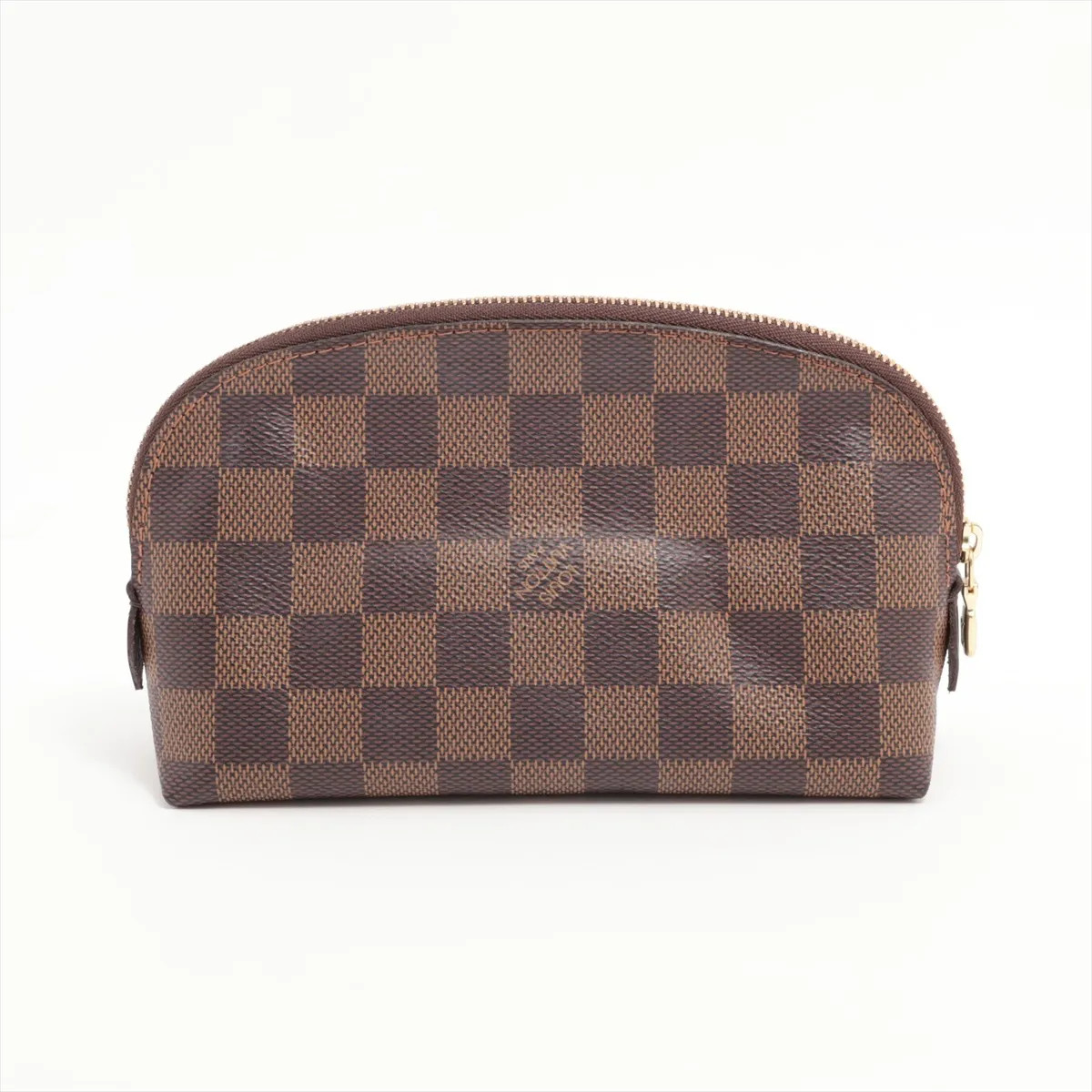 Louis Vuitton Damier Pochette cosmetic PM N47516 Brown Pouch There was an RFID r