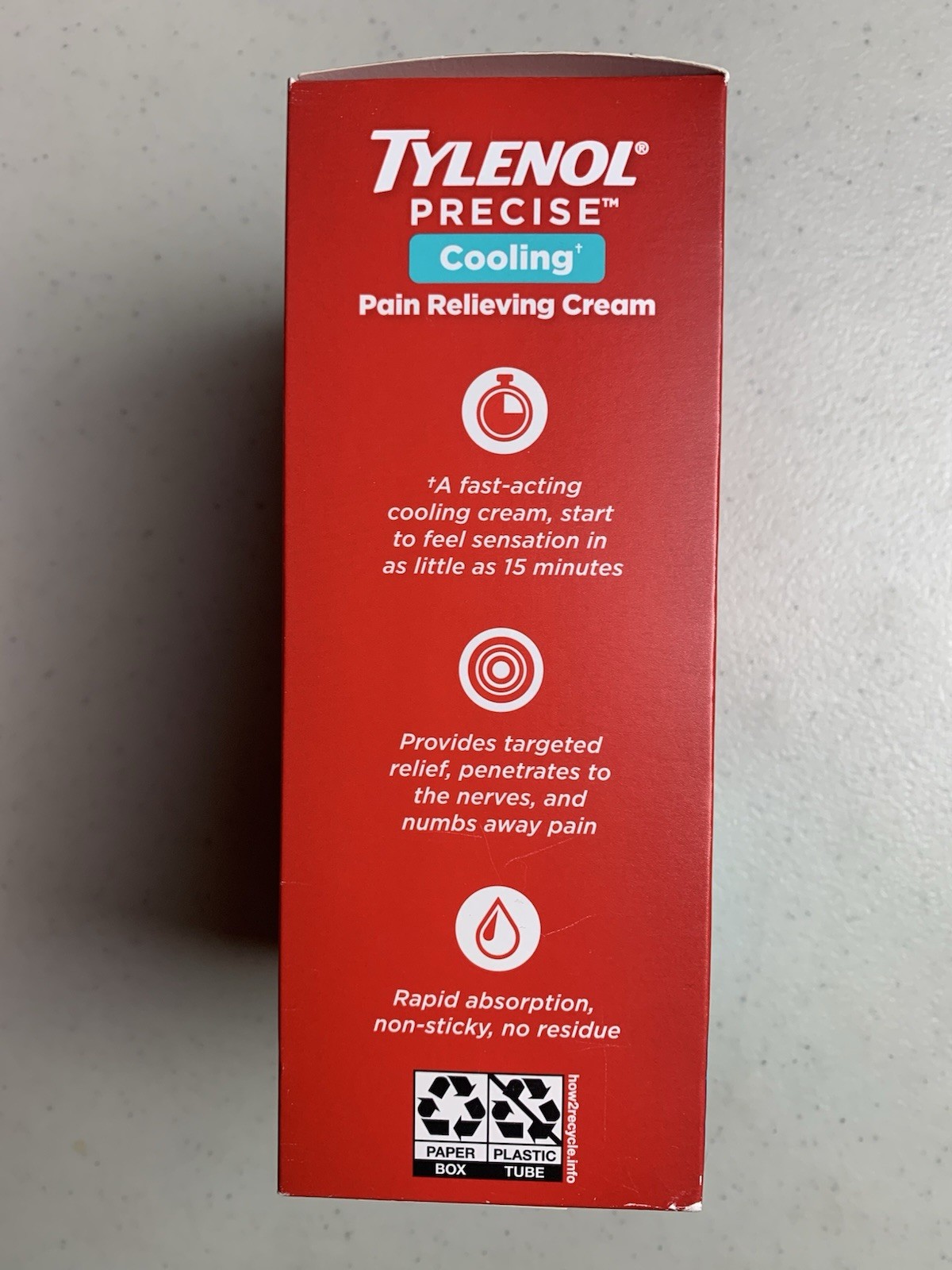 Tylenol Precise Cooling Pain Relief Cream 8 Ounces Exp 10/2025