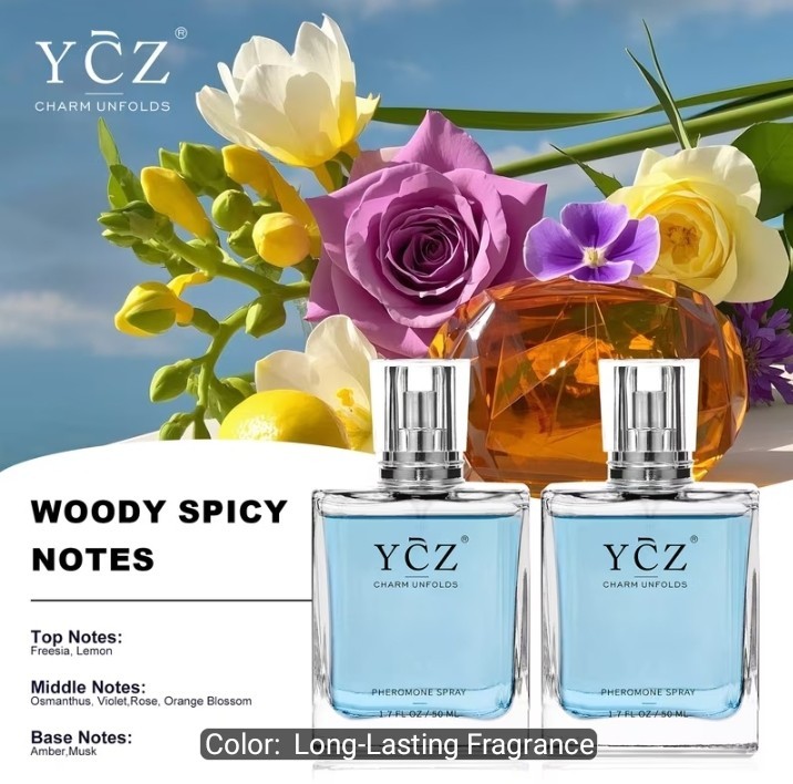 2pc/YCZ Men’s Pheromone Perfume, 1.7fl.oz, local warehouse, cologne for men,…