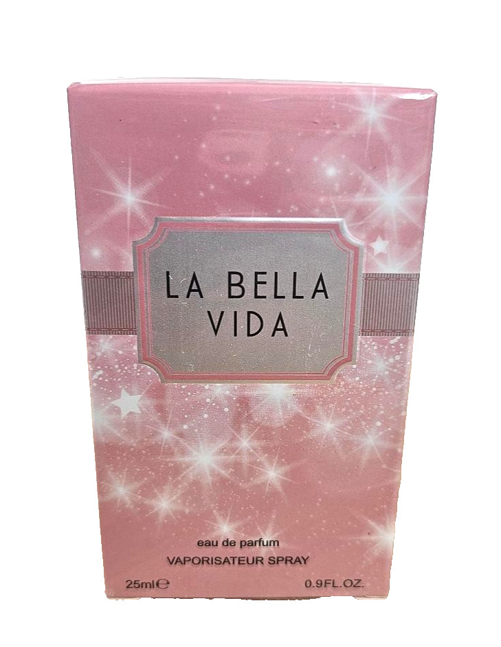 New Women’s MINI LA BELLA VIDA Eau de Parfum Spray 25ml – 0.9 fl oz