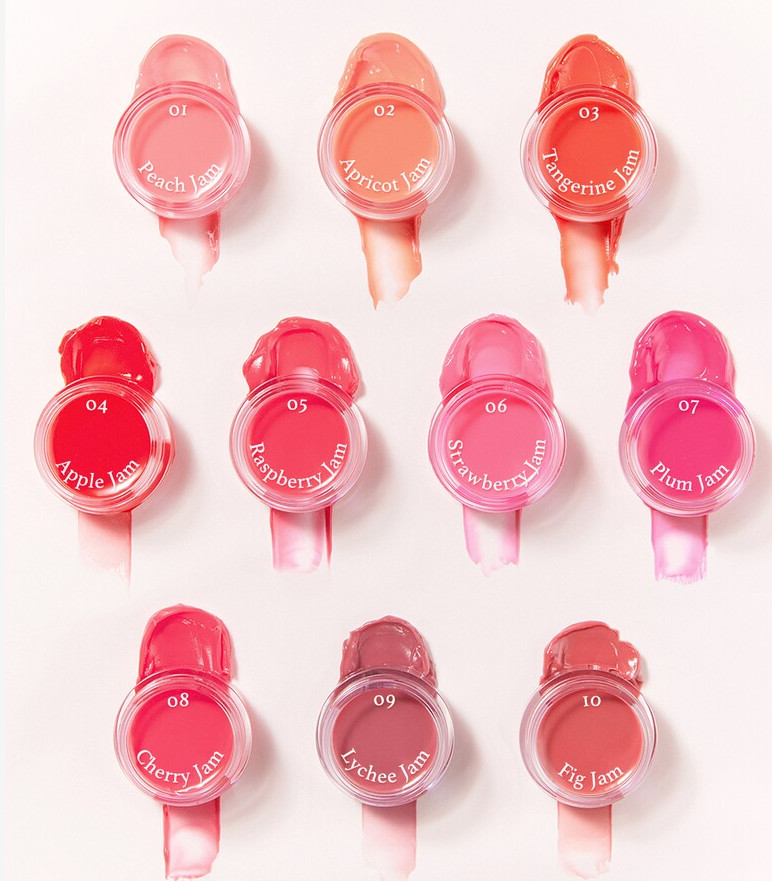 Dasique Fruity Lip Jam 4g 13Colors Gloss&Buildable Color