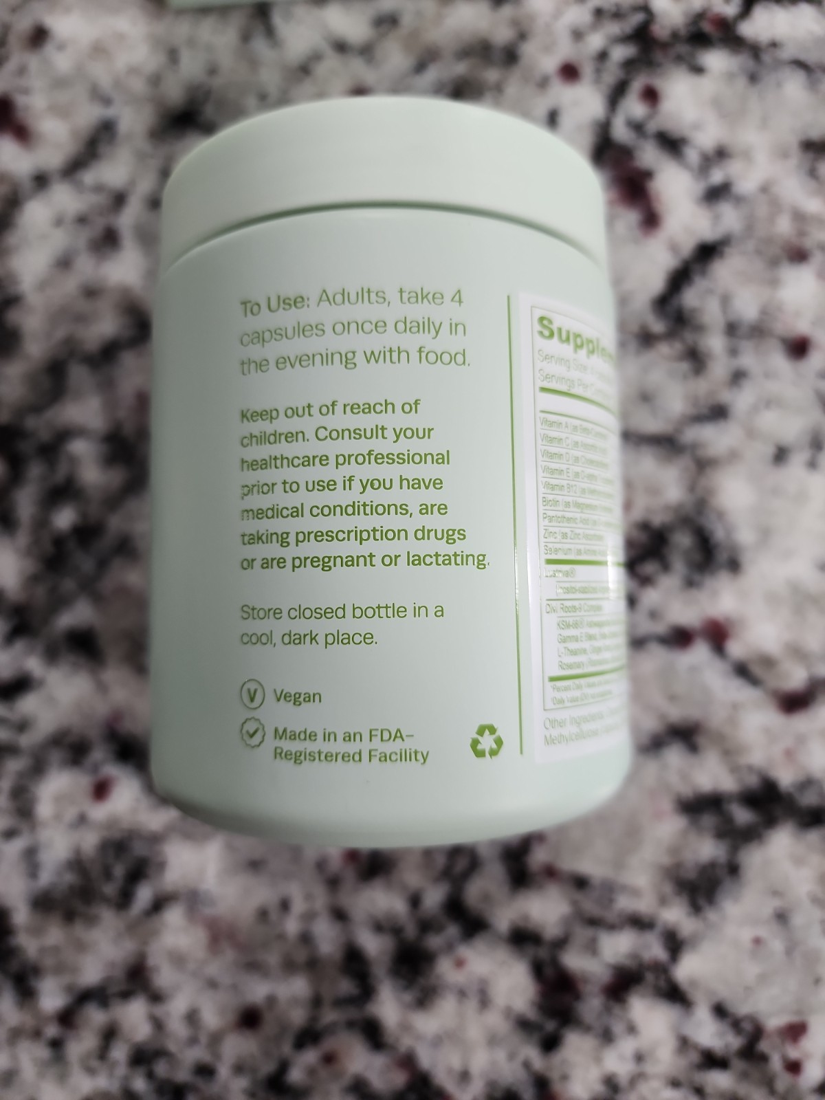 DIVI Hair Vitamins nourish+ support supplement 120 capsules /30-day supply 07/26