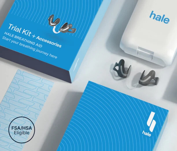 Hale Nasal Breathing Aid Starter Kit Daily Wear Dilator For Nasal Obstruction