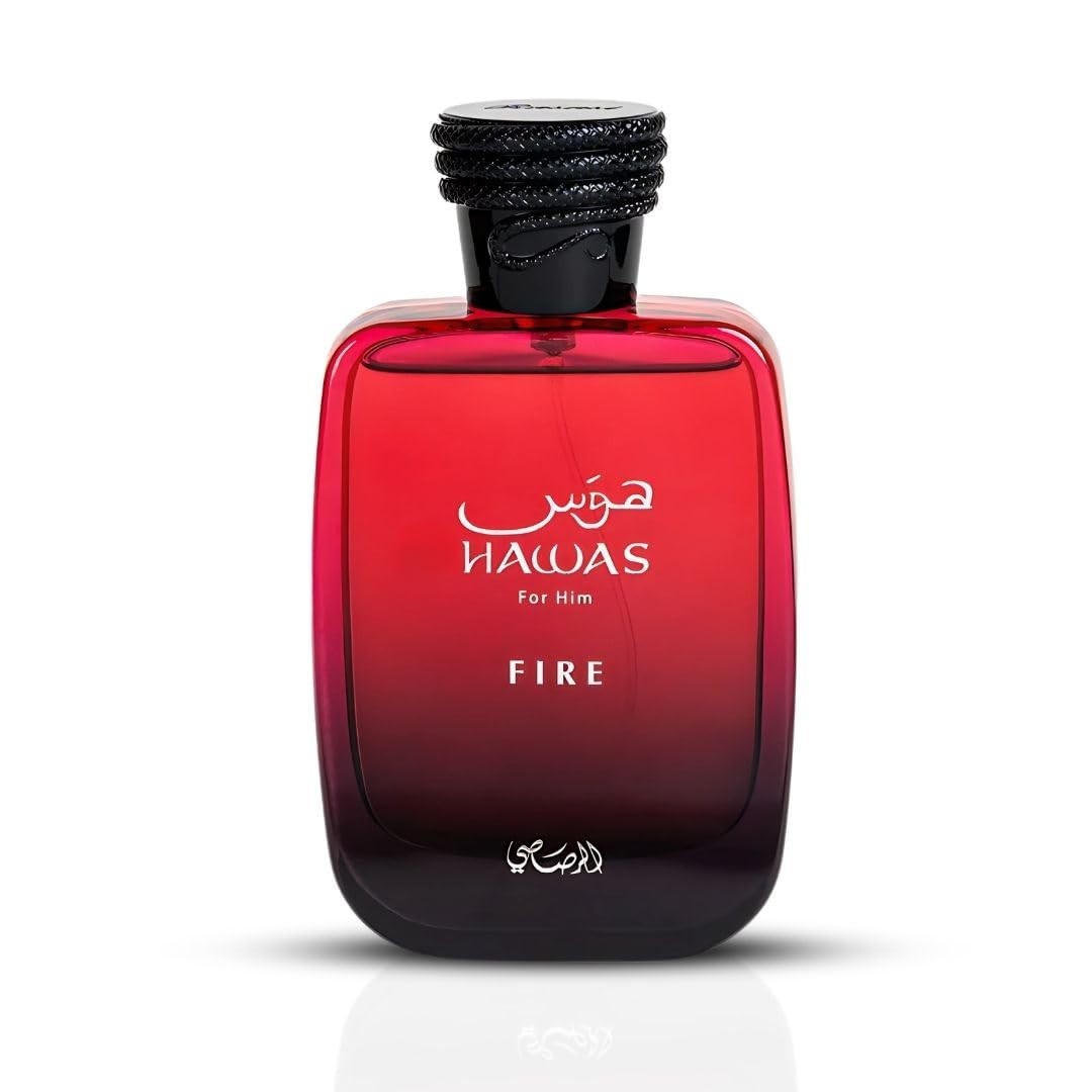 Rasasi Hawas Fire EDP 100ml 3.4oz for Men – Bold Long Lasting