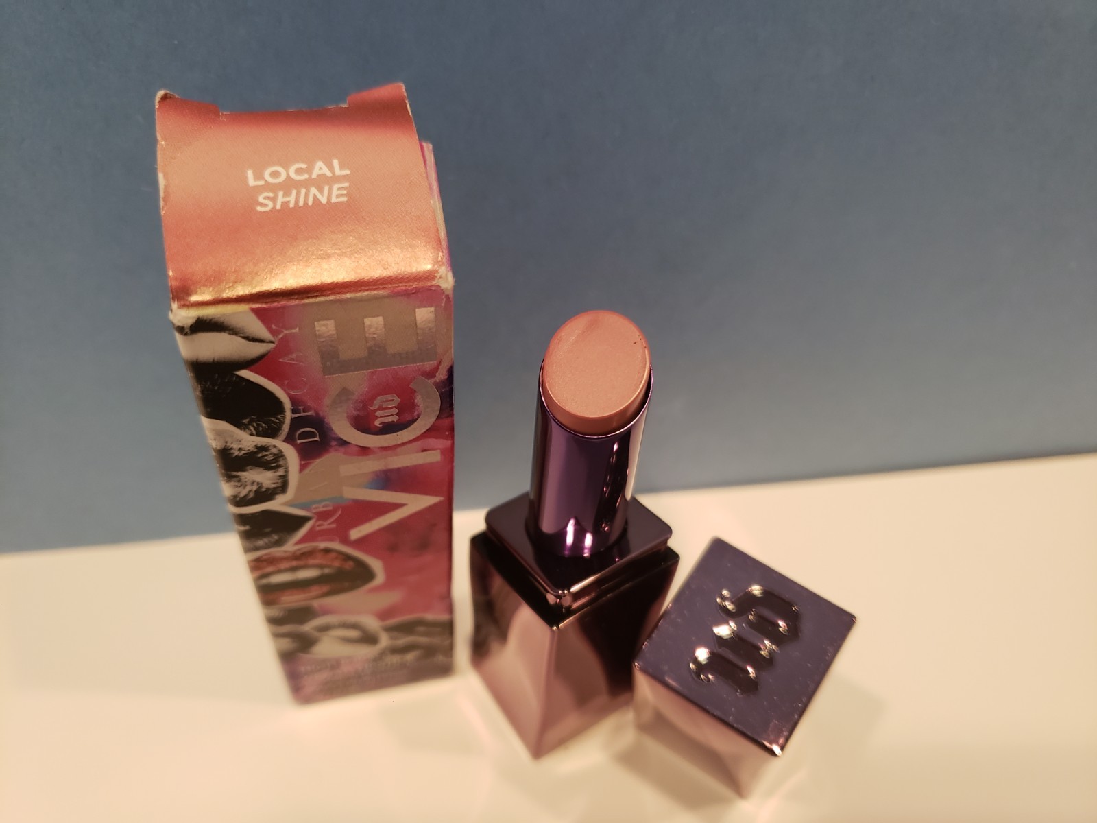 Urban Decay ~ Vice High Impact Vegan Lipstick ~ Local (Shine) ~ NIB