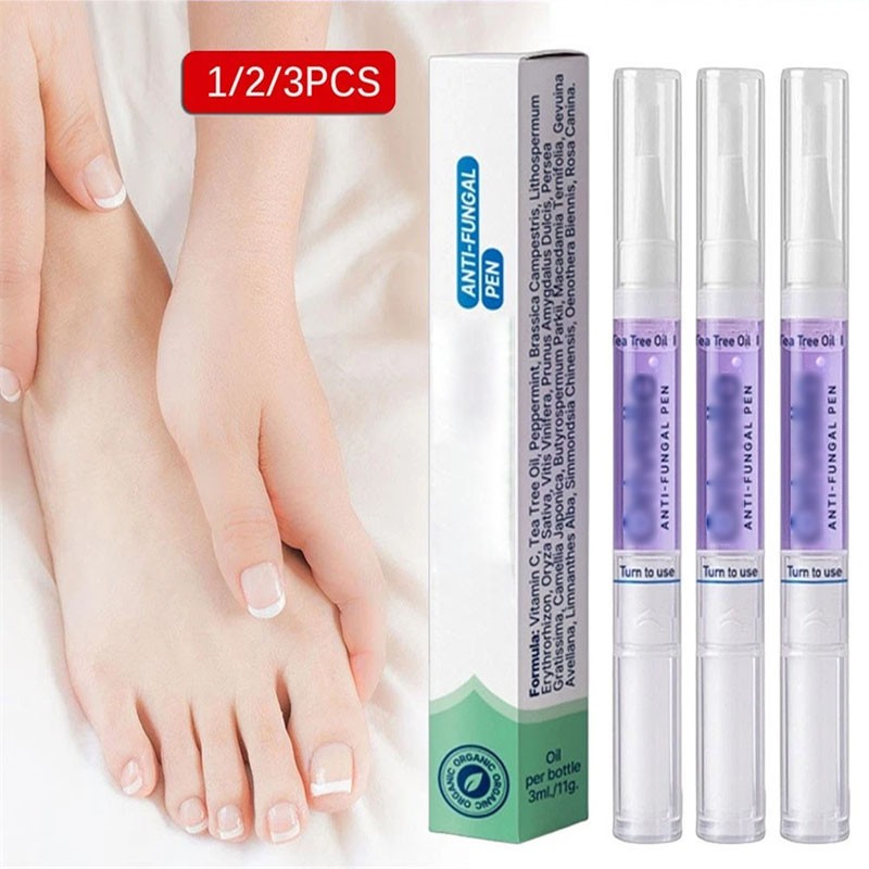 5Pcs NEW Anti Fungal Pen Intensive Treatment Toenail Fungus Foot Nail Repair Oil
