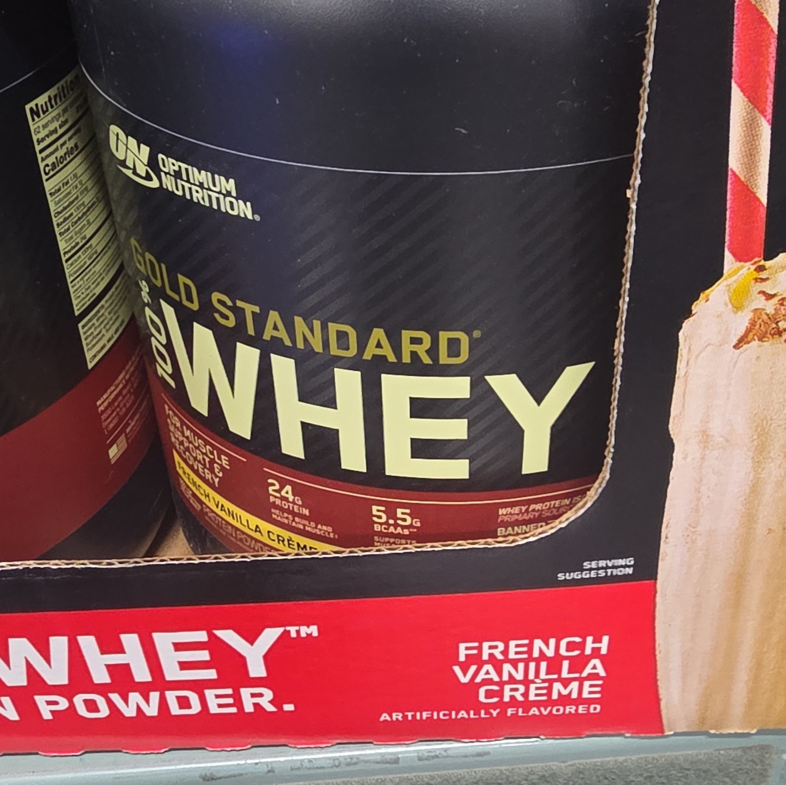 Optimum Nutrition Gold Standard 100% Whey Powder French Vanilla Creme 32g