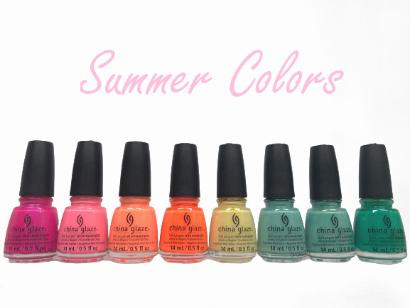 China Glaze Nail Lacquer – SUMMER HOT COLORS – Choose Your Color 14ml/0.5oz