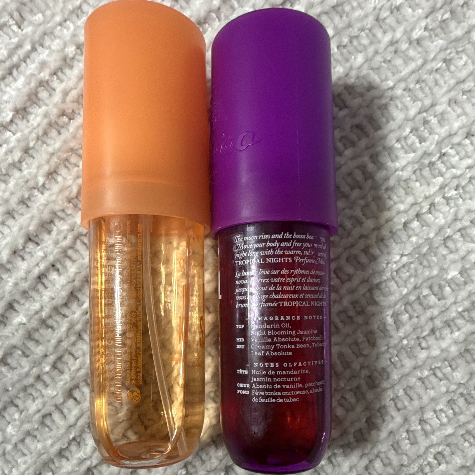 Sol de Janeiro Bikini Season & Tropical Nights Unisex Body Mist Set 3 fl oz rare