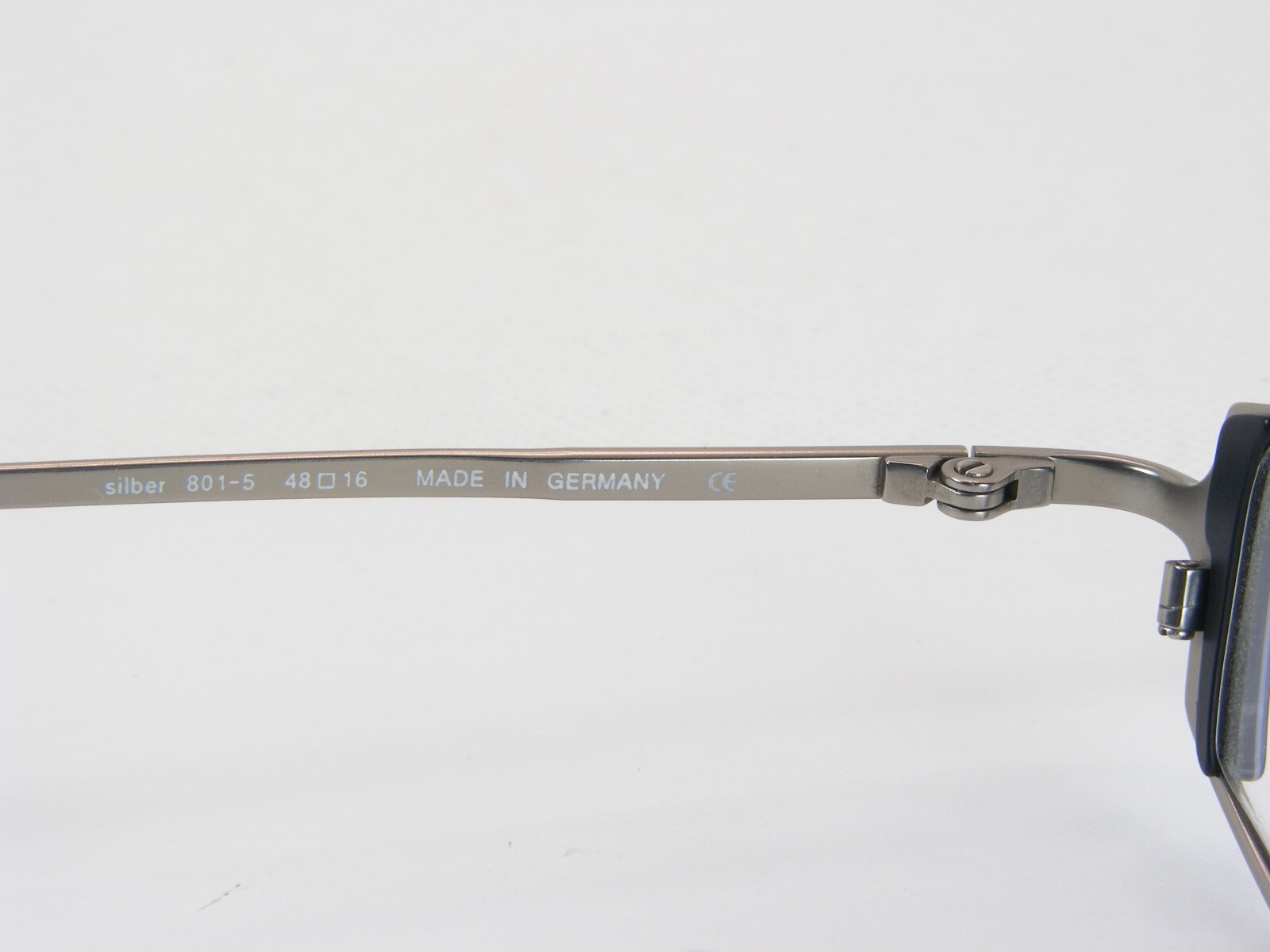 MIKADO 801-5 Silver /Blue RARE UNIQUE EYEGLASSES GLASSES FRAME 48-16-140 Germany