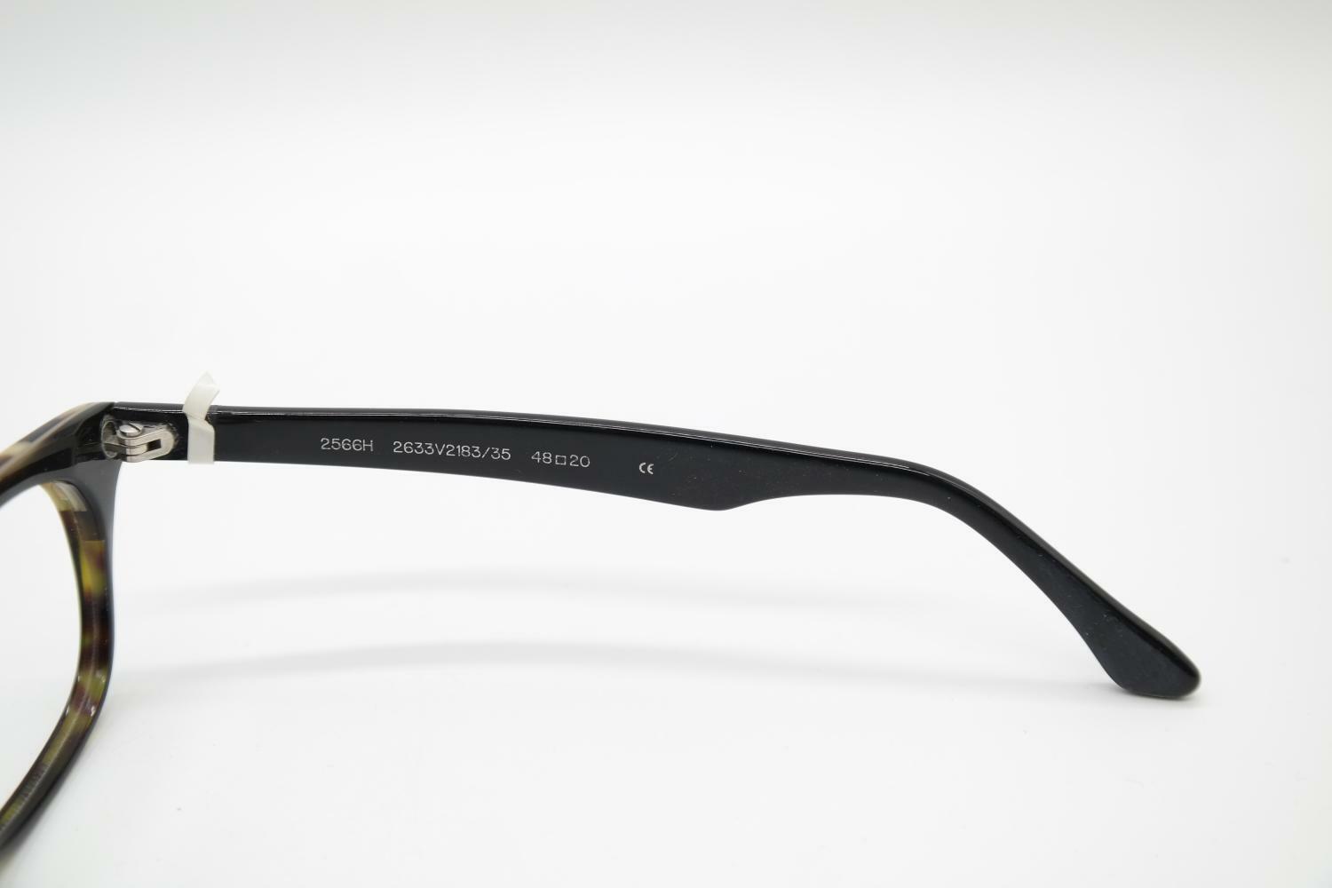 Unknown 2566H Brown Black Oval Glasses Frame Eyeglasses New
