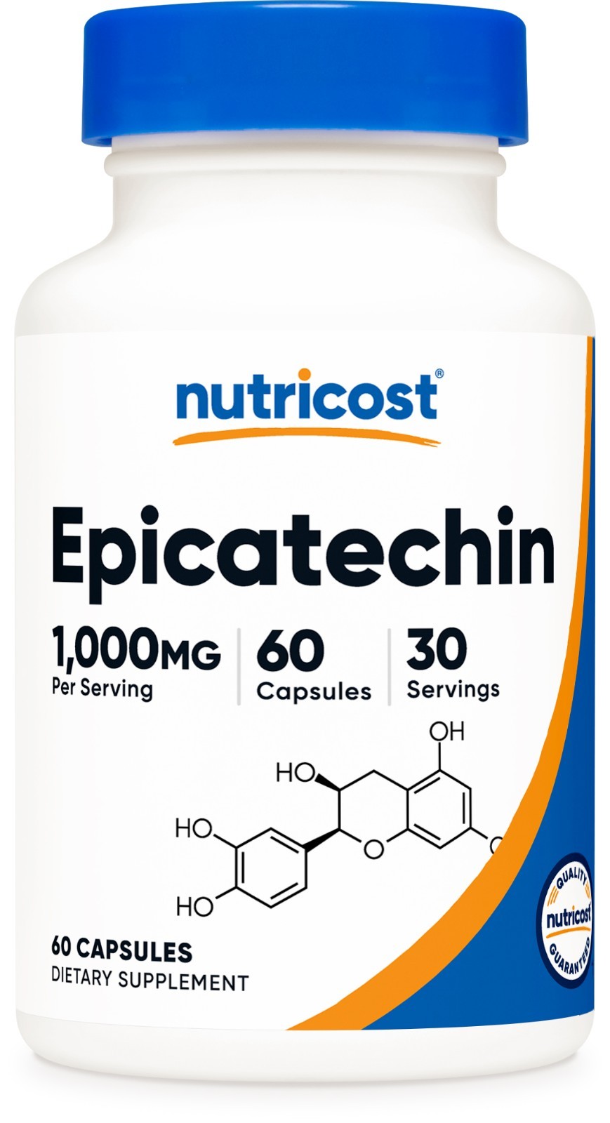 Nutricost Epicatechin (1,000mg) 60 Capsules – Vegan, Gluten-Free, GMO-Free