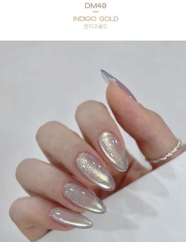 DVOK Chilling Magnet Gel Polish Champagne Cat Eye Nail Gel K-Beauty