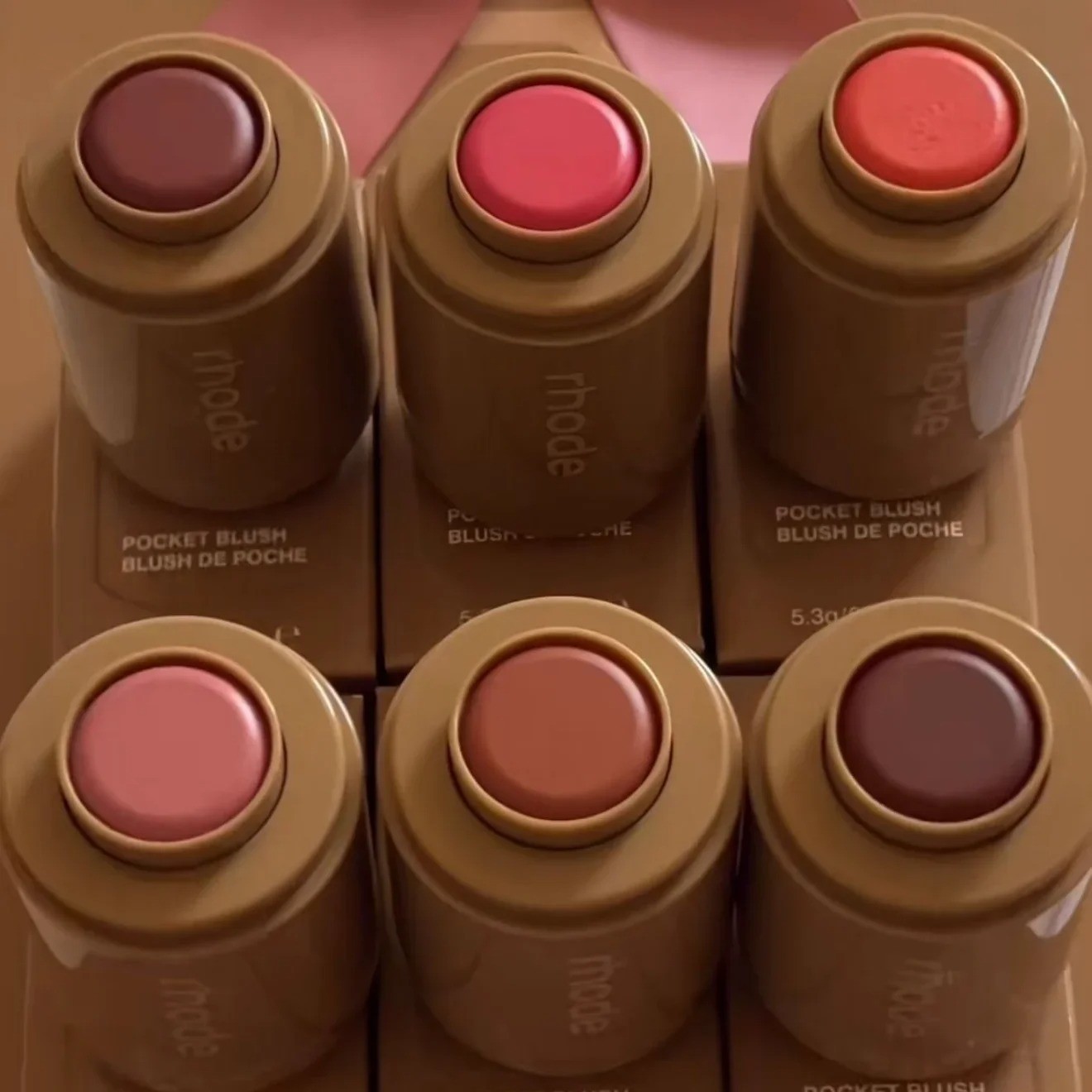 Rhode Pocket Blush Buildable Hydrating Cosmetic Makeup All Shades