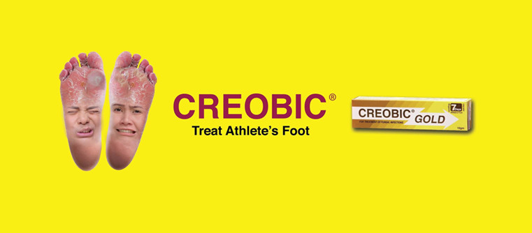 3 X Creobic GOLD Cream 20g Cure Skin Ringworm Parasites Itching Anti Fungus
