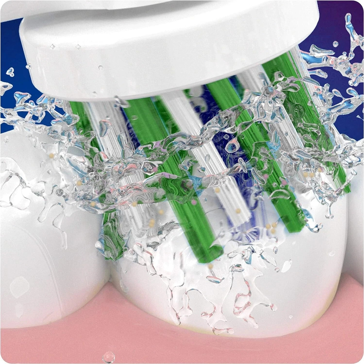 Pack of 8 Oral-B Cross Action Electric Toothbrush Head