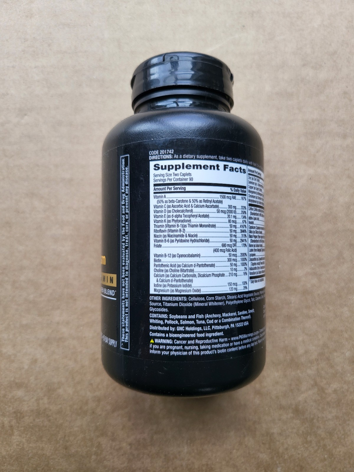 GNC Mega Men Energy/Metabolism 180 Caps