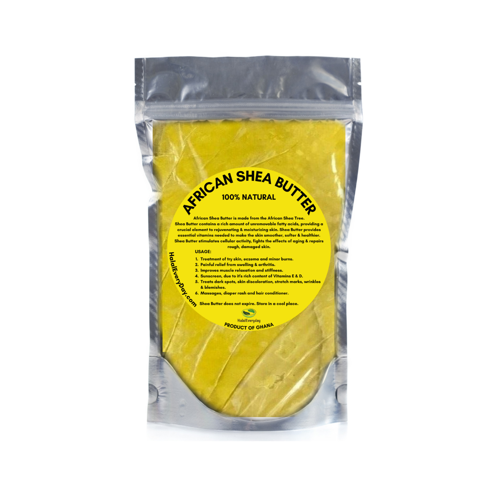 Raw African Shea Butter – 100% Pure Unrefined Natural Organic From Ghana Bulk