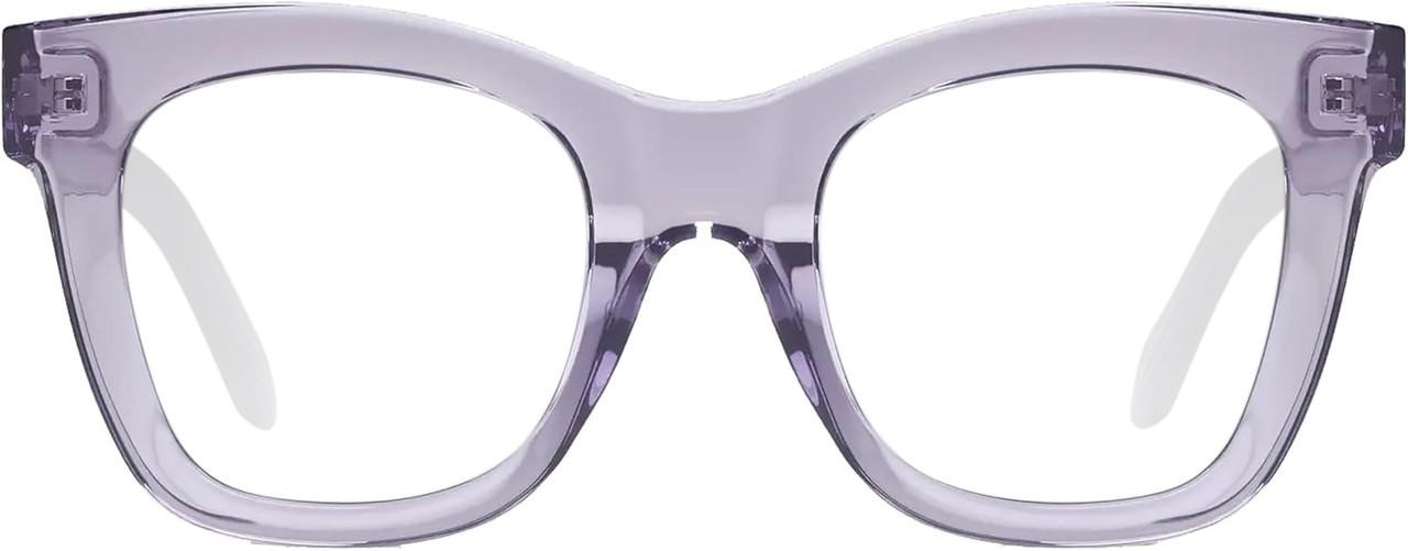QUAY Australia After Hours Designer Reading Glasses Sweet Pea Lilac Cat Eye 51mm