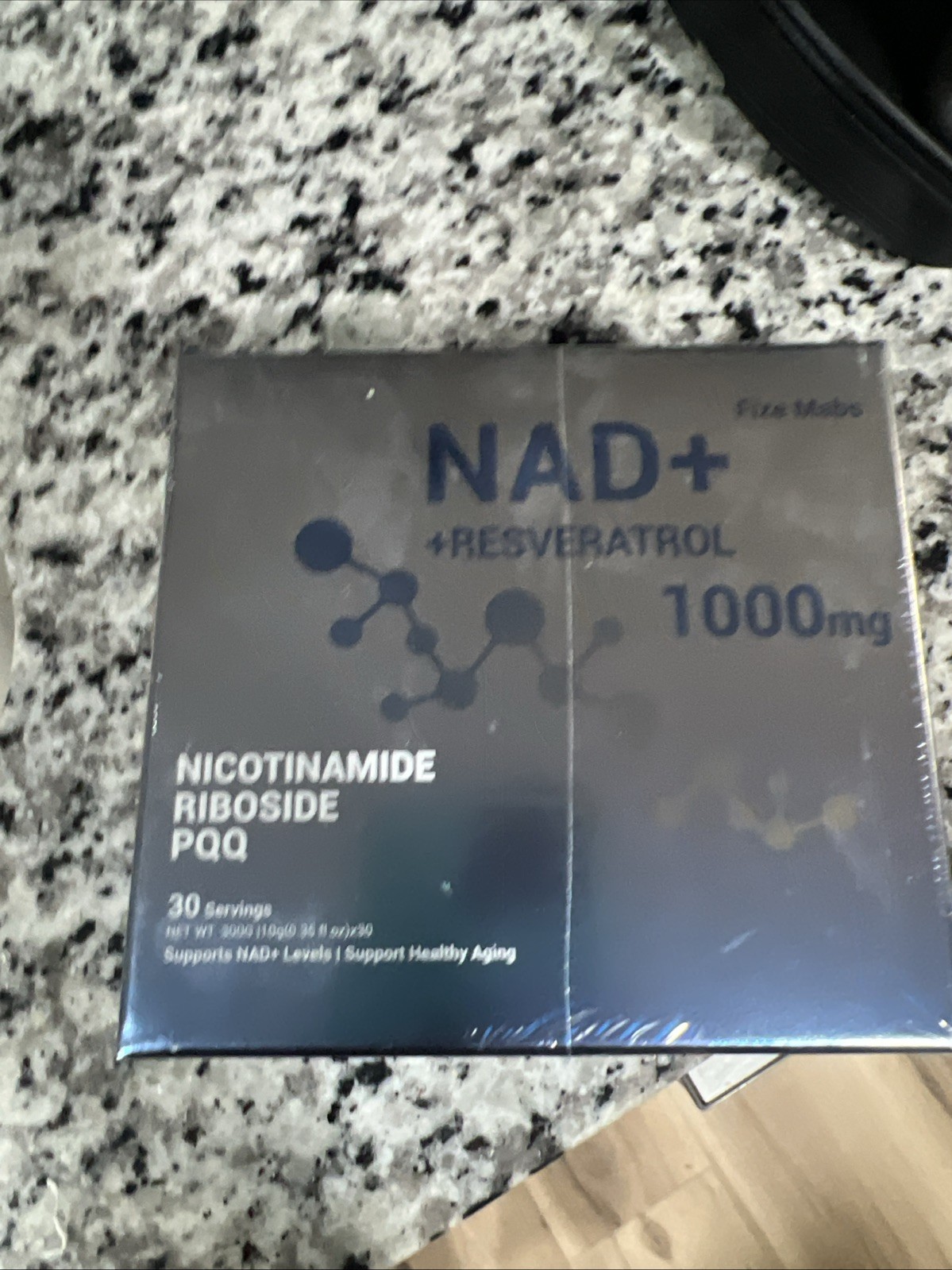 NAD+ 1000mg Liquid for Cellular Energy Support, Men & Women, PPQ & Resveratrol