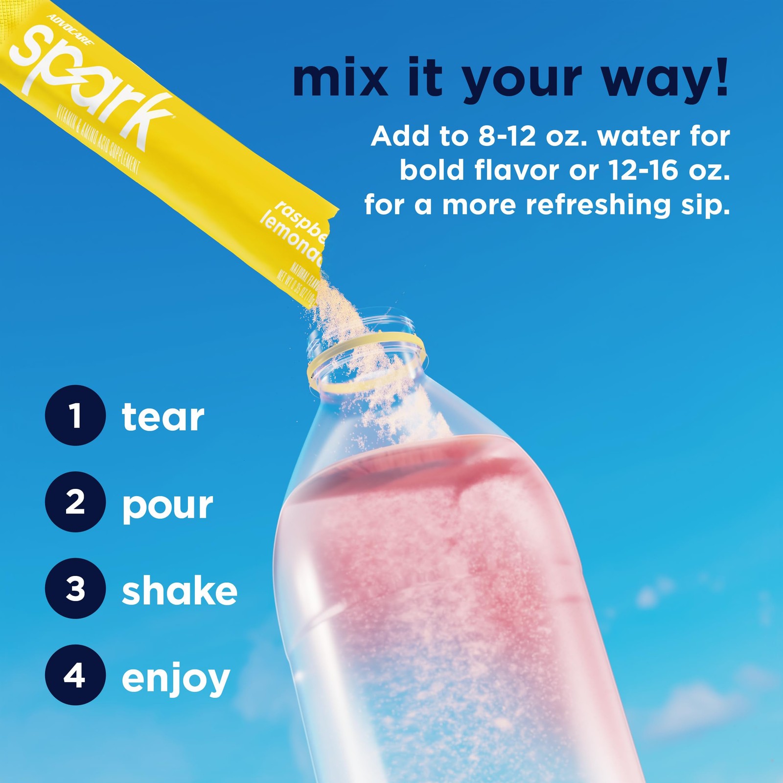 AdvoCare Spark Vitamin & Amino Acid Supplement SugarFree Focus & Energy Drin…