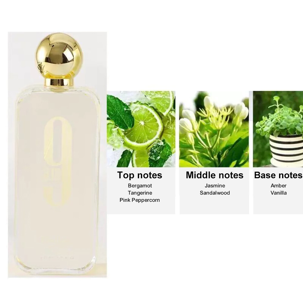 Afnan 9 Pm/Am Eau De Parfum Spray Dive For Unisex Women Men 3.4 Oz / 100 Ml