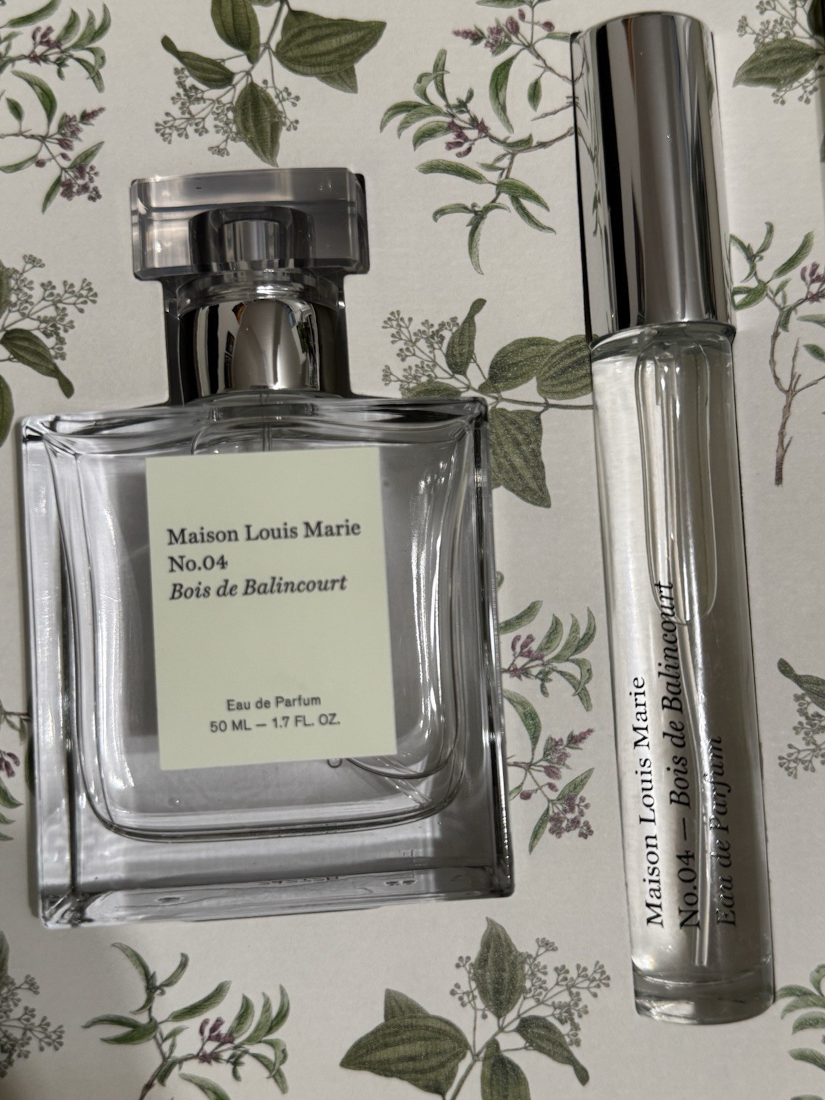 Maison Louis Marie No.04 Bois de Balincourt Eau de Parfum Set – Spray 50ml+10ml
