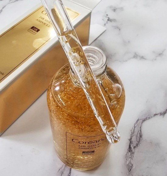 COREANA 24K Gold Ampoule 100ml Elasticity Lifting Skin Care Ampoule K-Beauty NEW