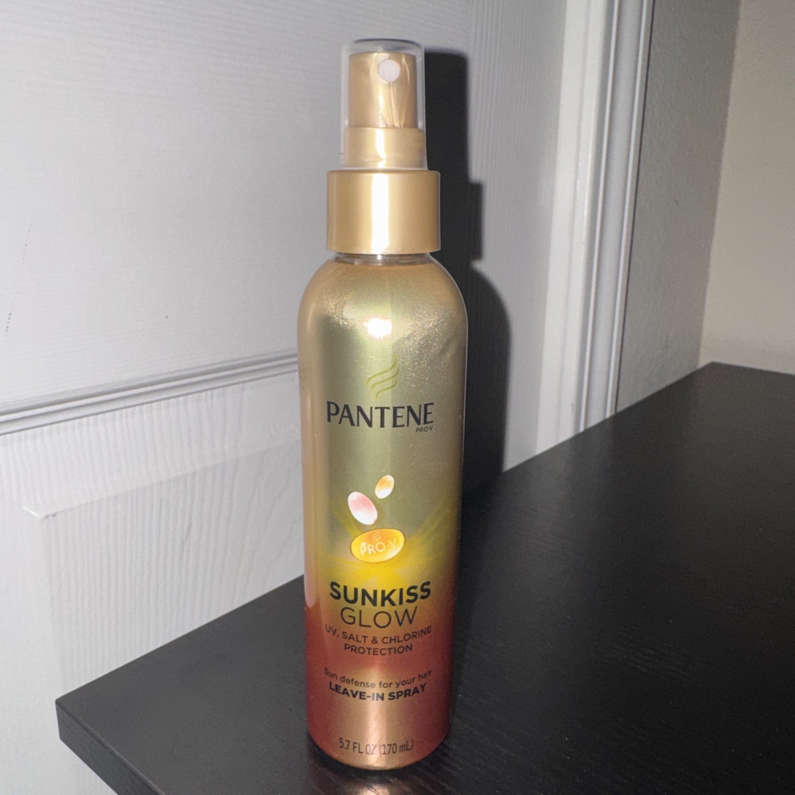 Sunkiss Glow Multitasking Spray UV Hair Protection Repairs Damage Leave In -New
