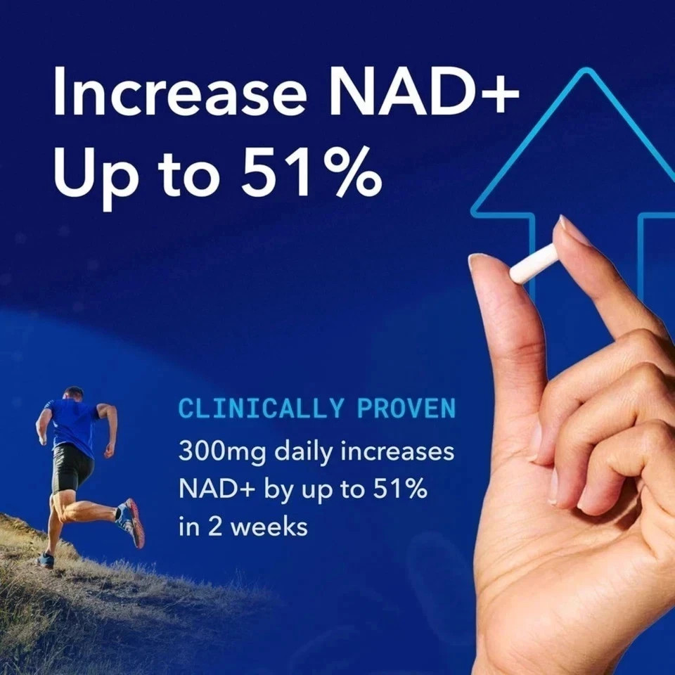 Tru Niagen 300mg Nicotinamide Riboside – NAD Booster for Cellular Repair &…