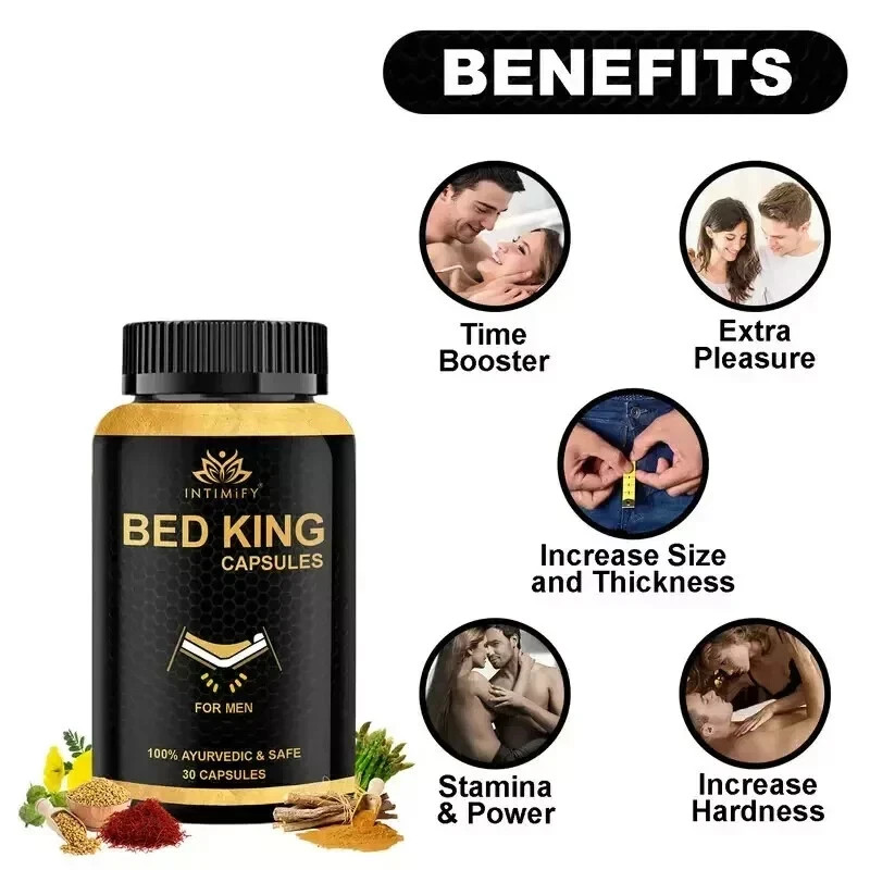 NEW . 30 Powerful Capsules . Works In 10 Minutes. 100% Money Back Guaranteed
