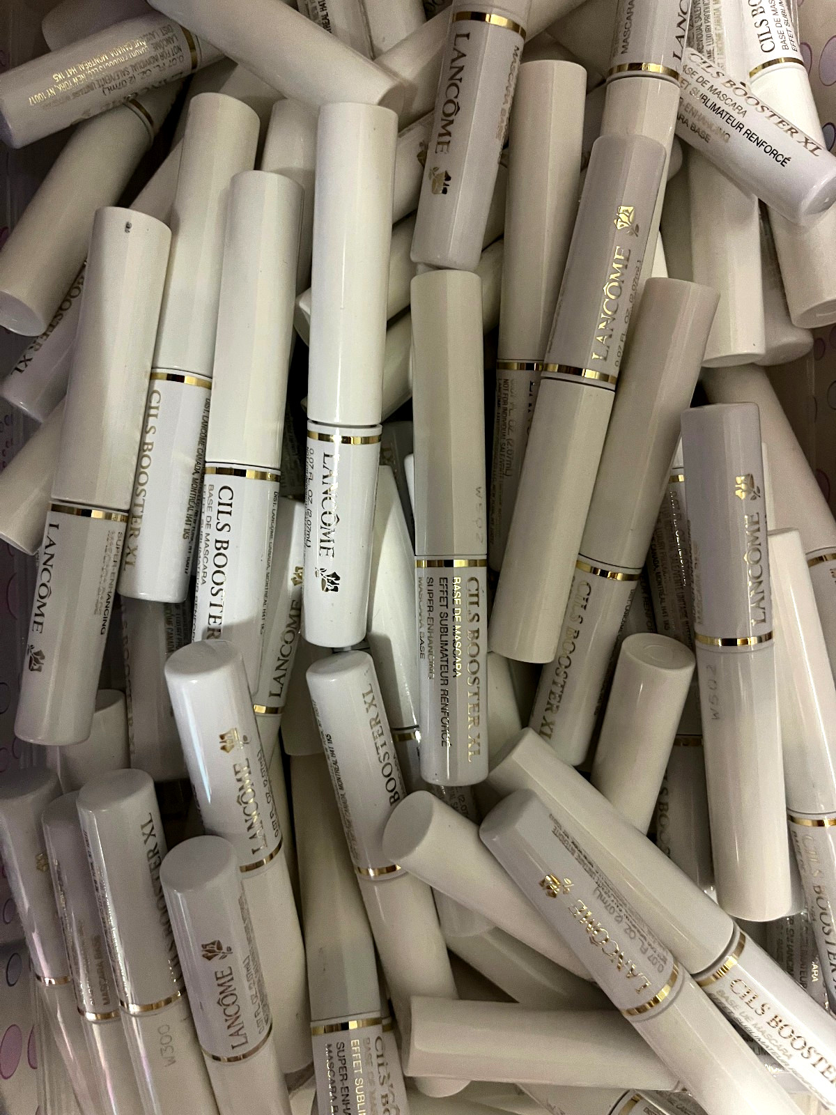 10x Lancome Cils Booster XL Mascara Base 0.07oz Each Total 0.7oz Travel Size