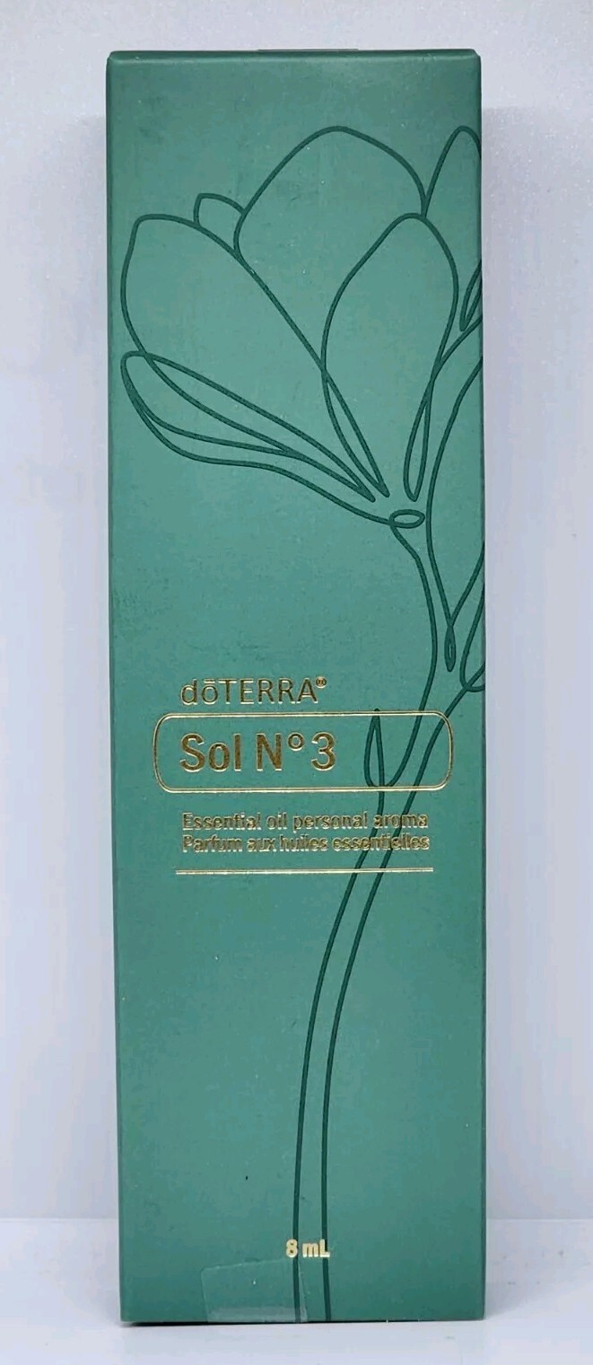 doTerra Sol No 3 Essential Oil Personal Aroma 8 mL New in Box Exp. 10/2025