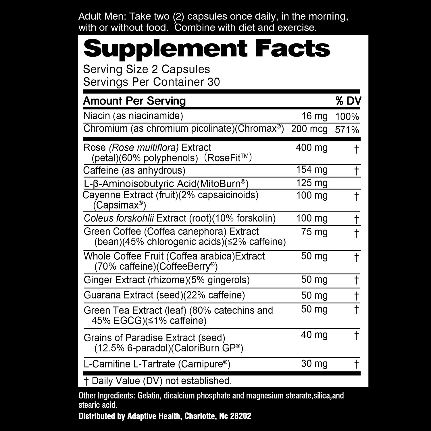NUGENIX THERMO-X – Fat Burner Weight Loss Energy Booster Appetite Suppressant