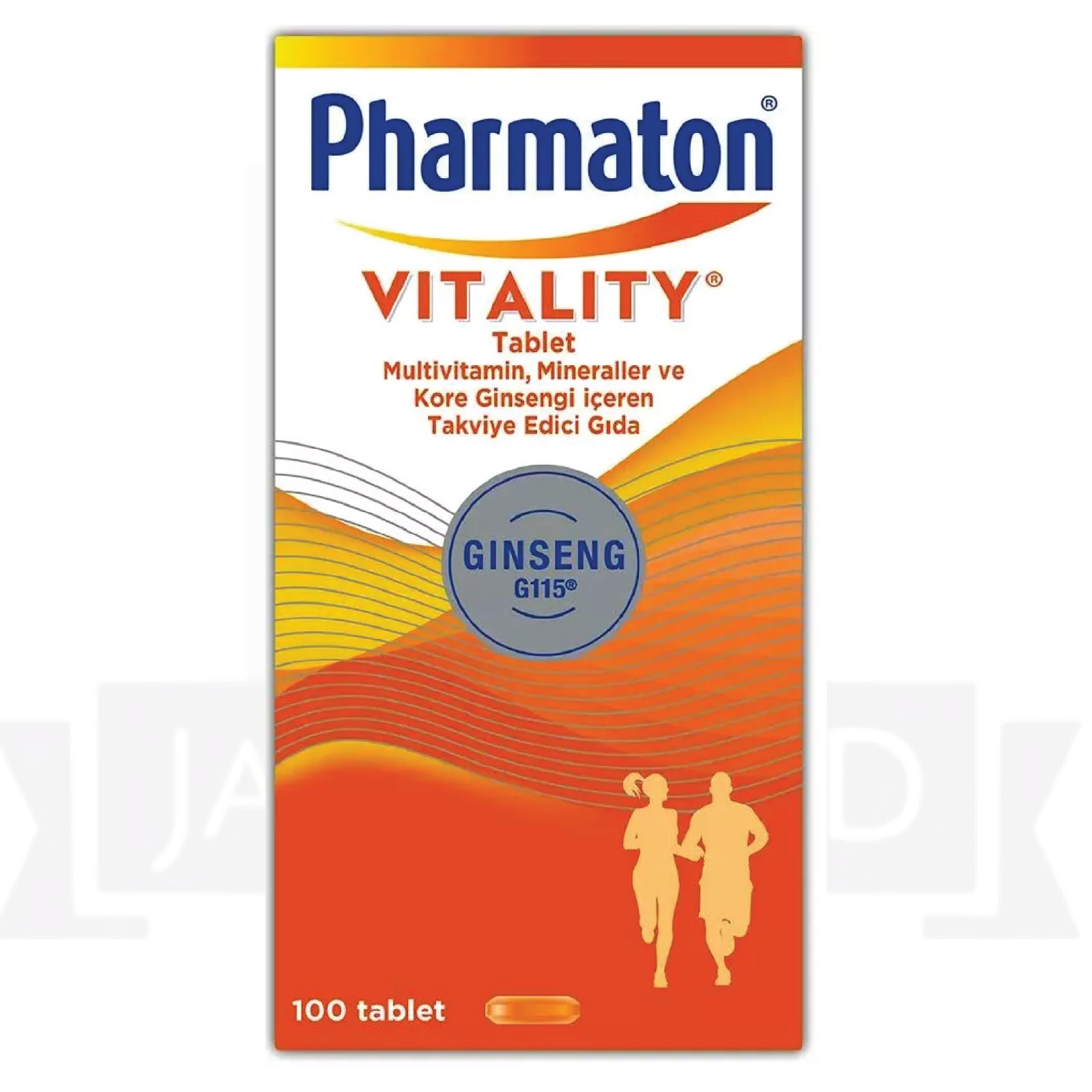 2 x Pharmaton Vitality Multivitamins & Minerals 100 Tablets – 2 PACK