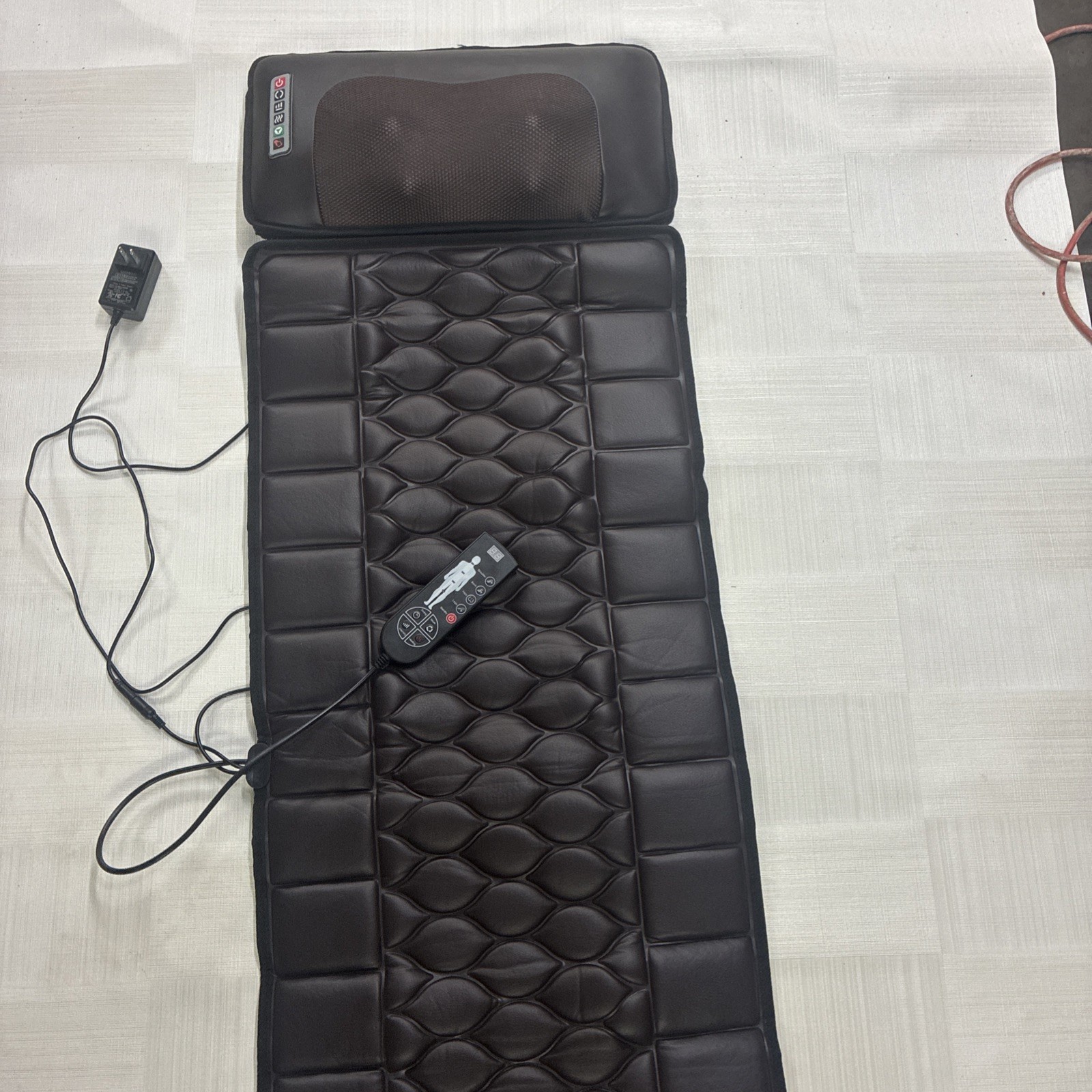 Full Body Massage Mat with Heat, Detachable Massager Pad Deep Tissue Pain Rel…