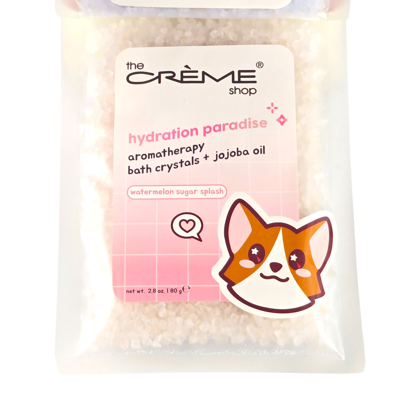 The Creme Shop Aromatherapy Bath Crystals 4 Pack Jojoba Oil 11.2 oz New